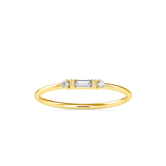 Graceful Glimmer Diamond Ring