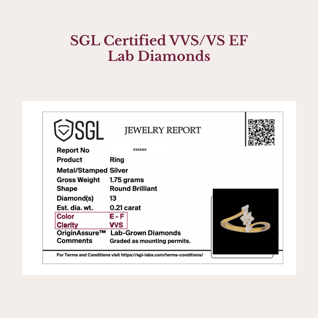 SGL Diamond Certificate