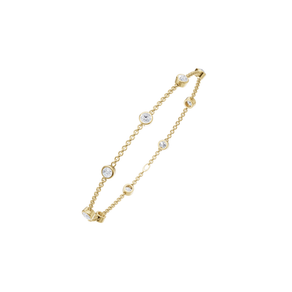 Ethereal Glow Chain Bracelet