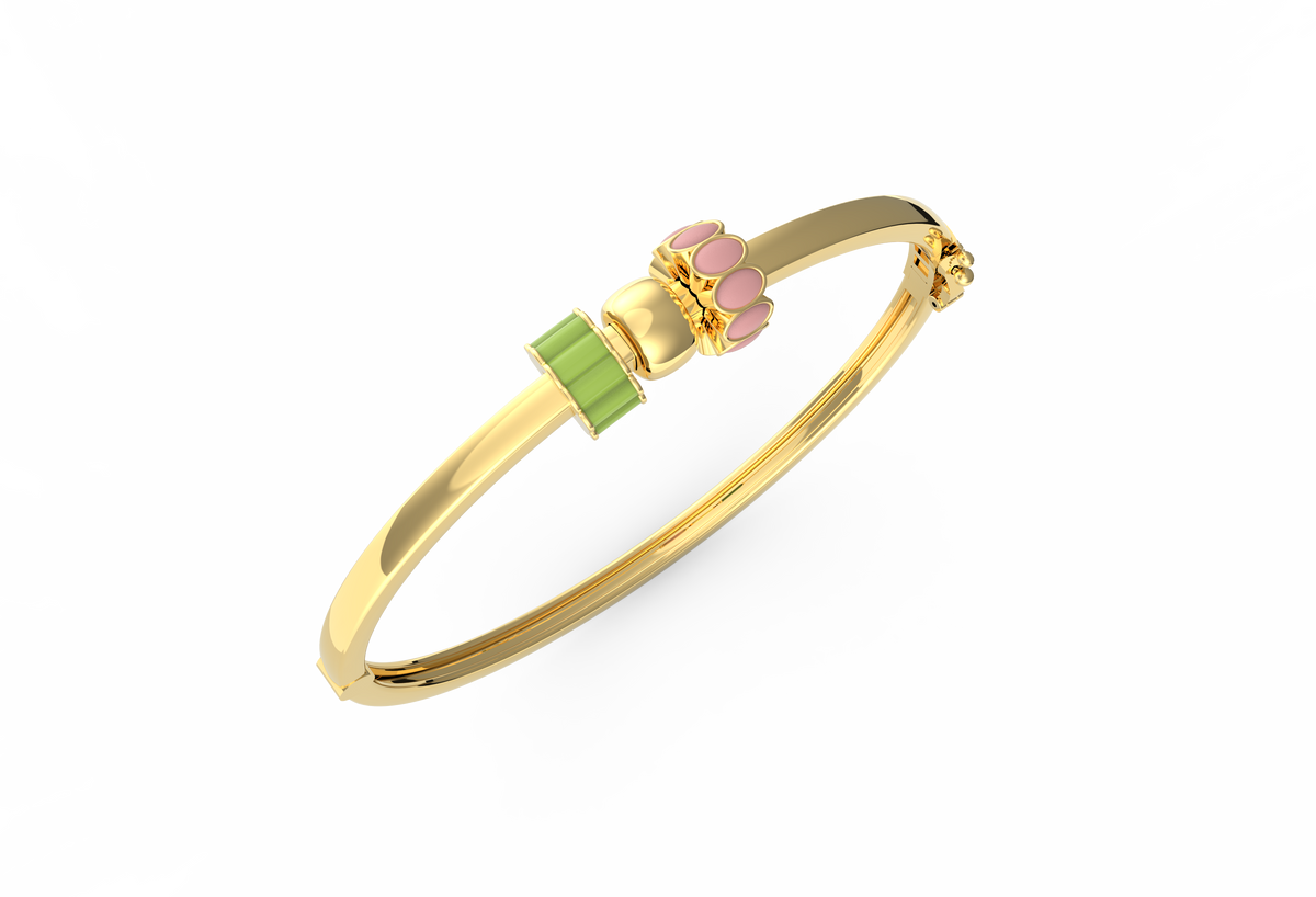 Tinkle Charm Enamel Bangle