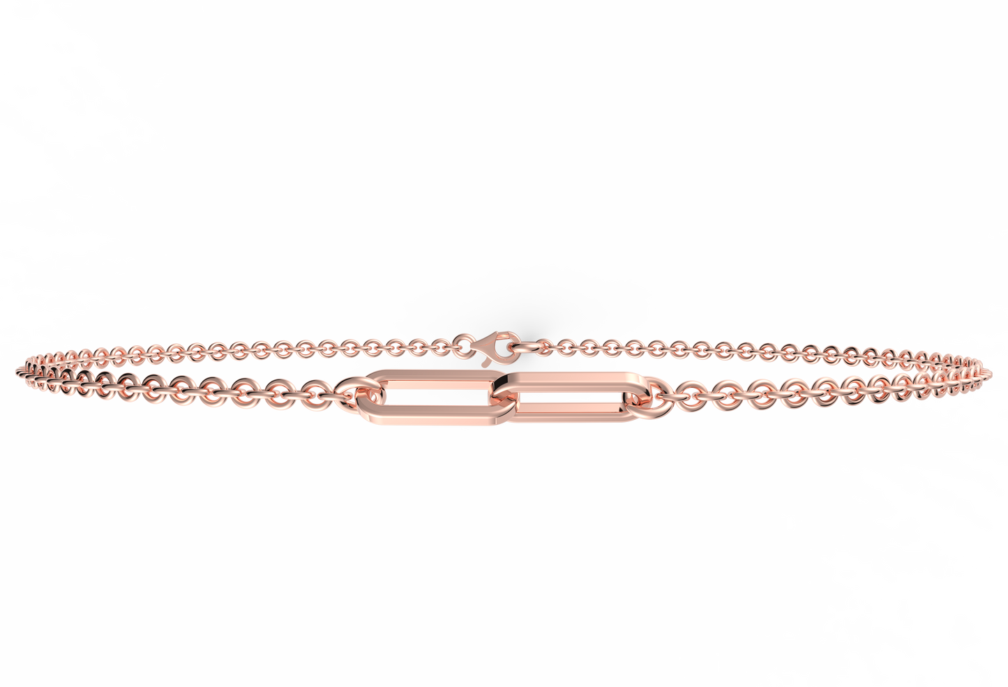 Minimal Interlocked Bracelet
