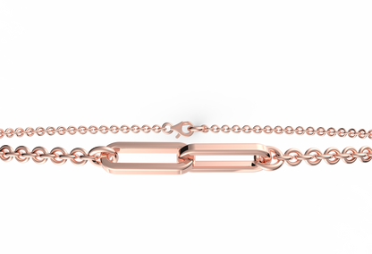 Minimal Interlocked Bracelet