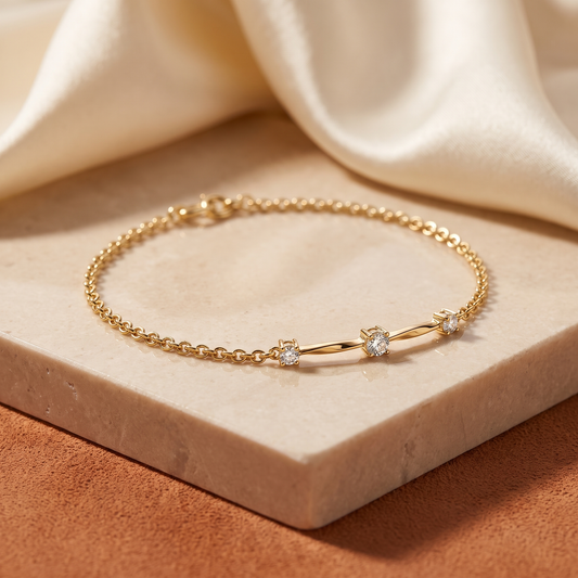 Timeless Spark Chain Bracelet