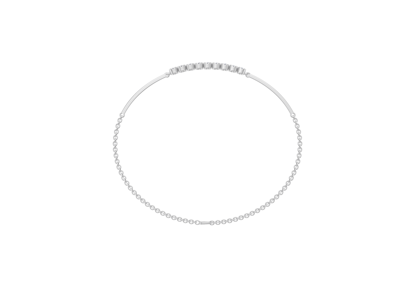 Lustrous Flow Chain Bracelet