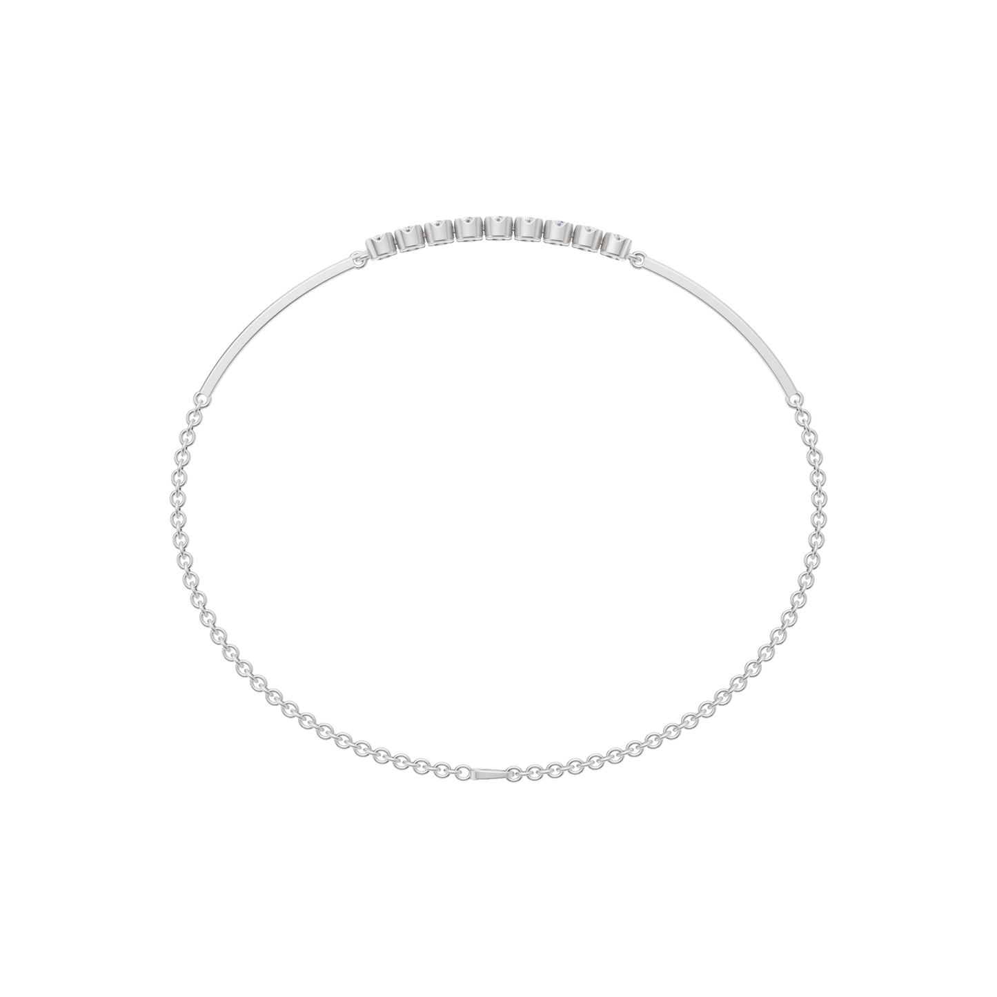 Lustrous Flow Chain Bracelet