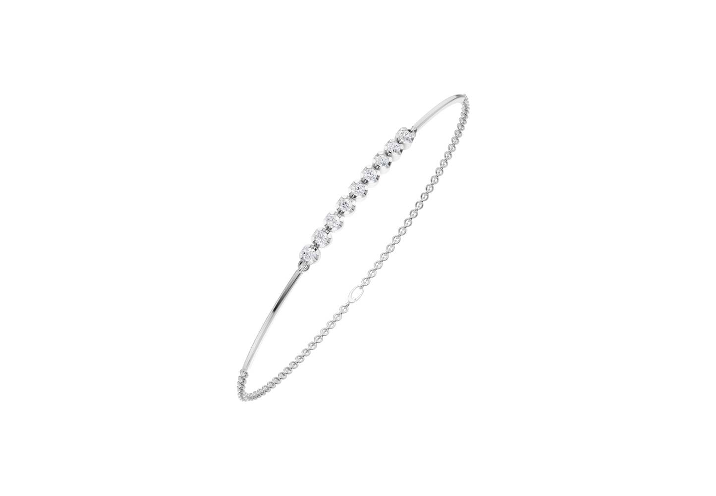 Lustrous Flow Chain Bracelet