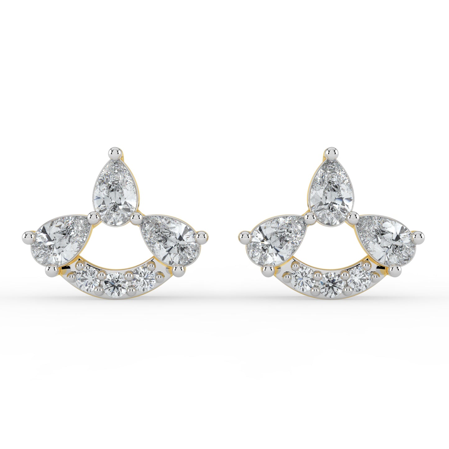 Whispering Solace Diamond Earrings