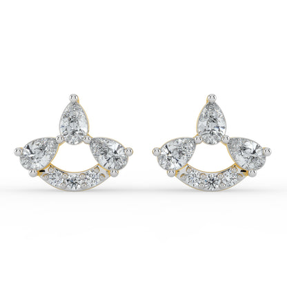 Whispering Solace Diamond Earrings