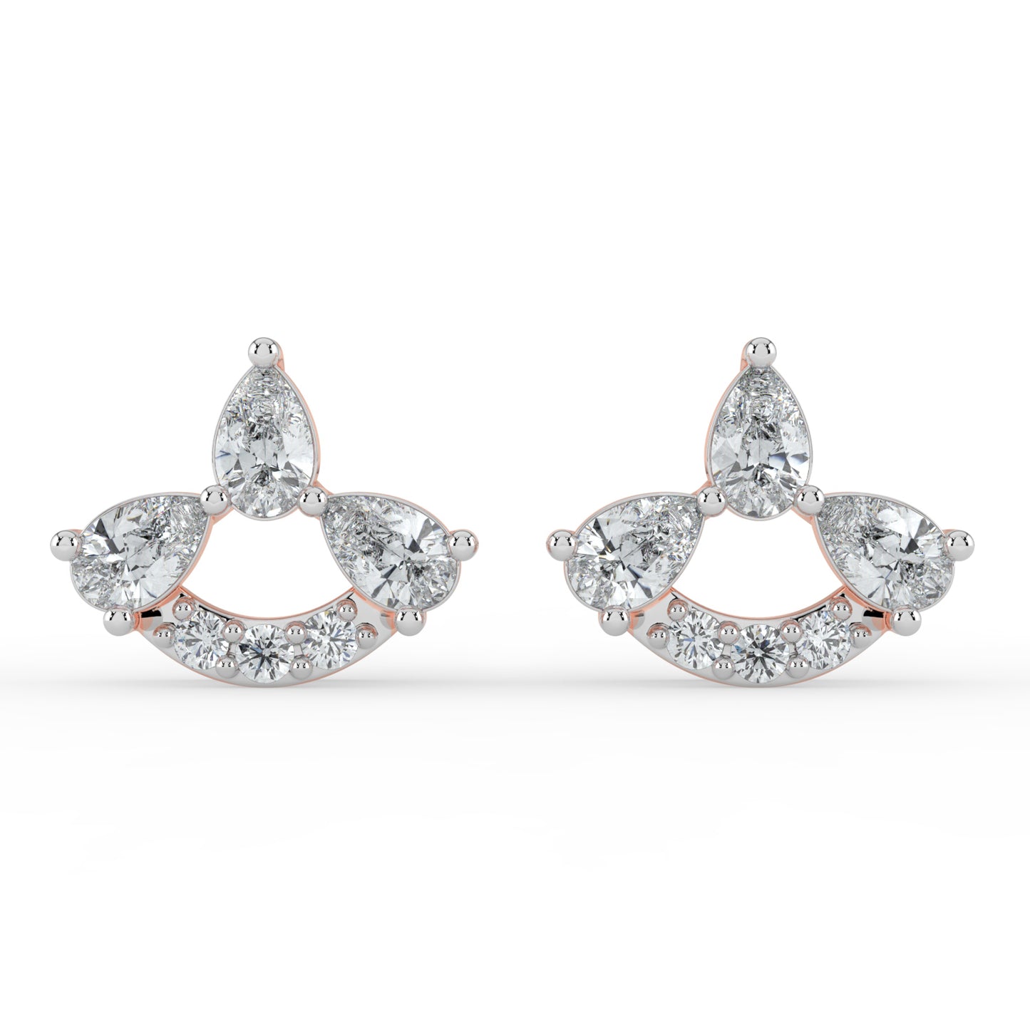 Whispering Solace Diamond Earrings
