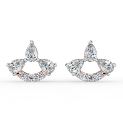 Whispering Solace Diamond Earrings
