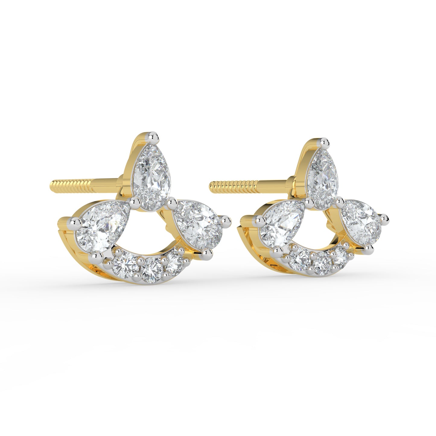 Whispering Solace Diamond Earrings