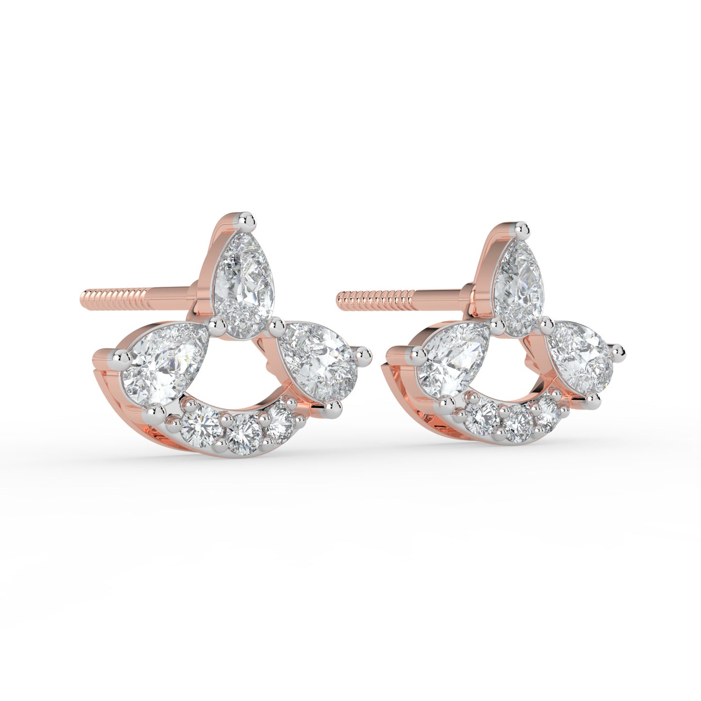 Whispering Solace Diamond Earrings