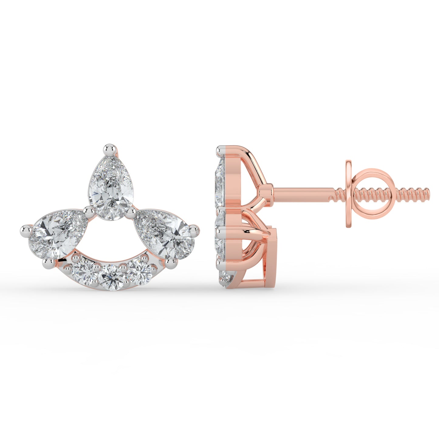 Whispering Solace Diamond Earrings