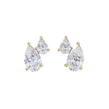 Golden Glow Studs