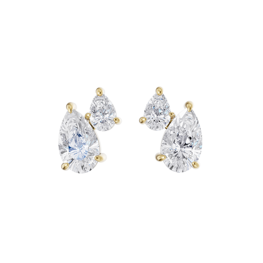 Golden Glow Studs