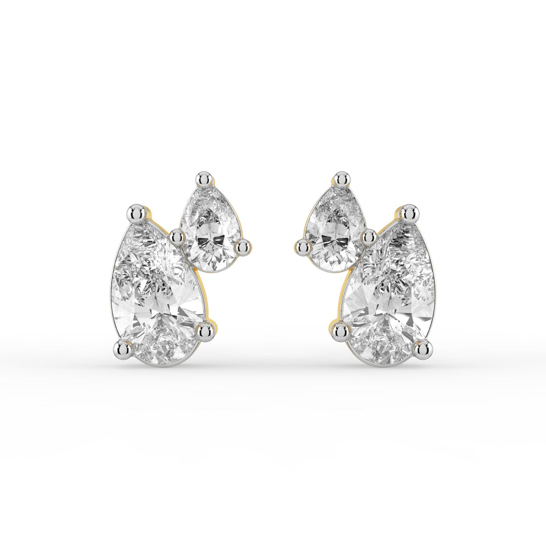 Golden Glow Studs