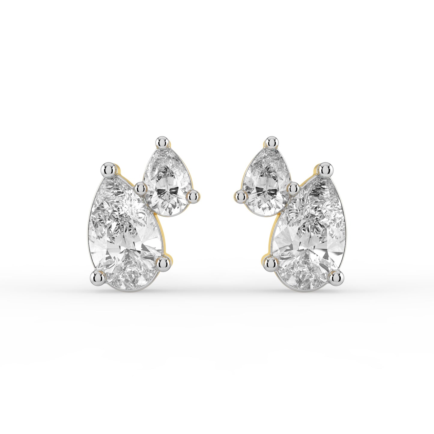 Golden Glow Studs