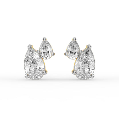 Golden Glow Studs