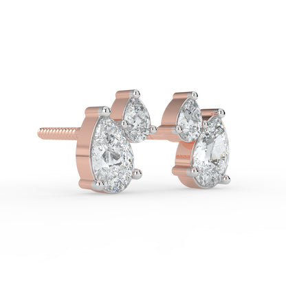 Golden Glow Studs