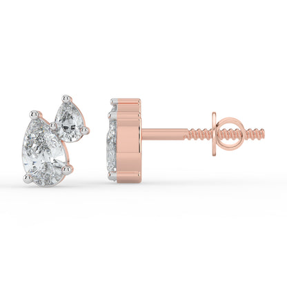 Golden Glow Studs