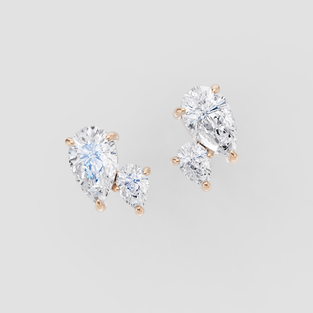 Golden Glow Studs