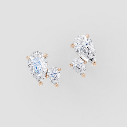 Golden Glow Studs