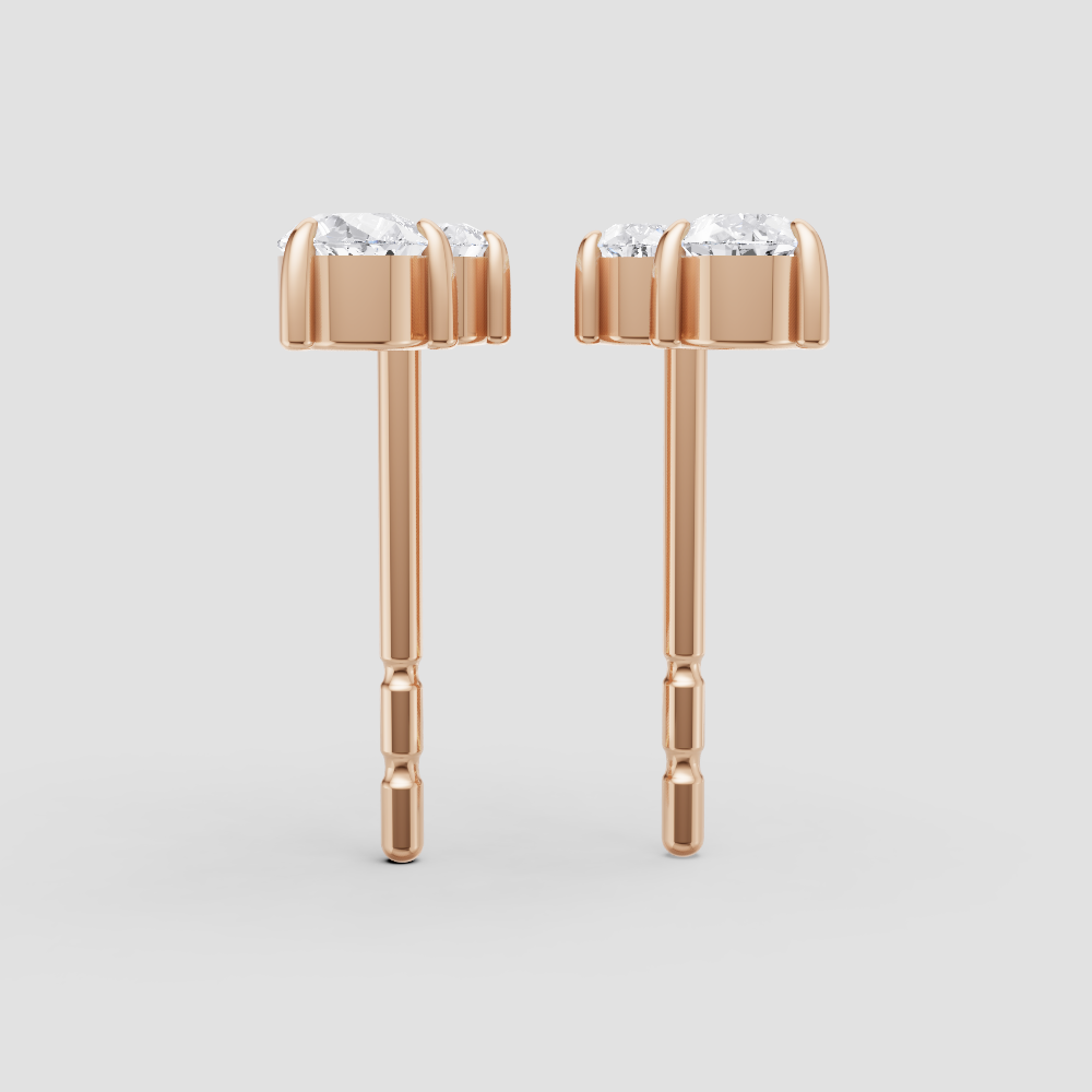 Golden Glow Studs
