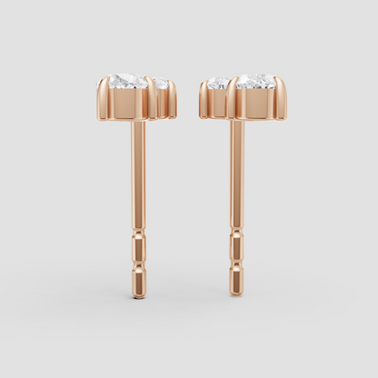 Golden Glow Studs