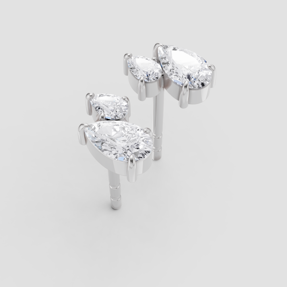 Golden Glow Studs