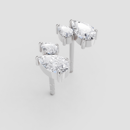 Golden Glow Studs