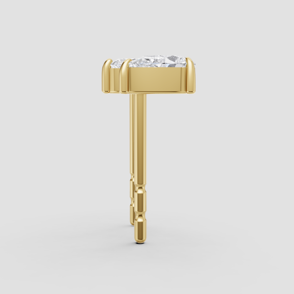 Golden Glow Studs