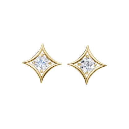 Polished Glimmer Studs