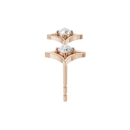 Polished Glimmer Studs