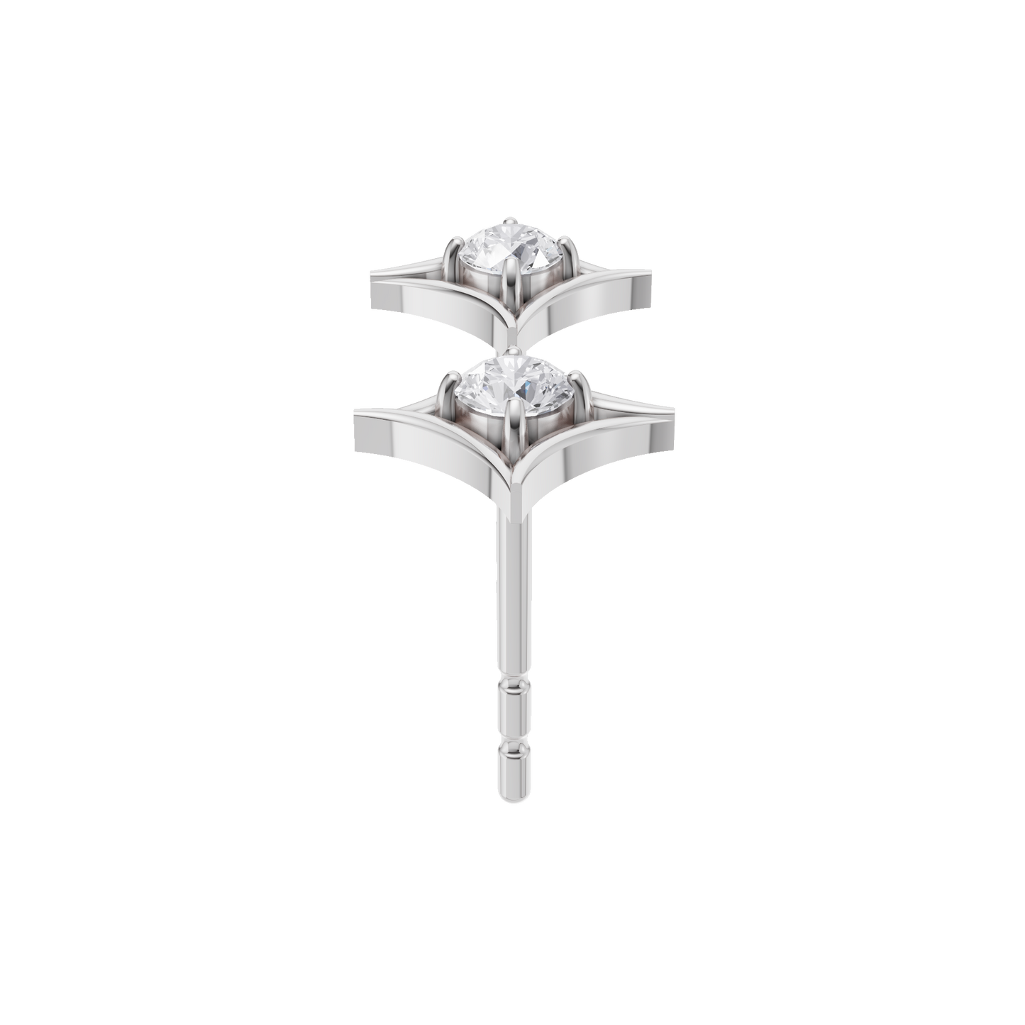 Polished Glimmer Studs