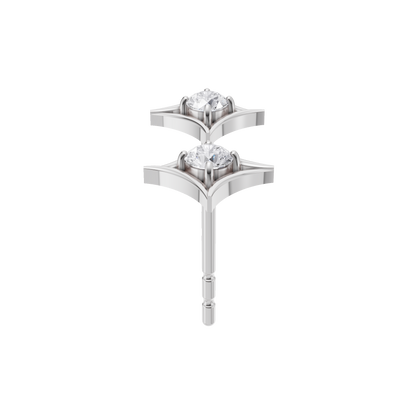 Polished Glimmer Studs