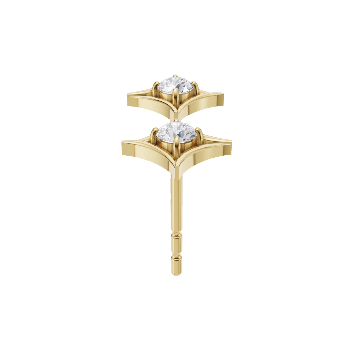 Polished Glimmer Studs