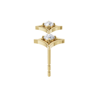 Polished Glimmer Studs