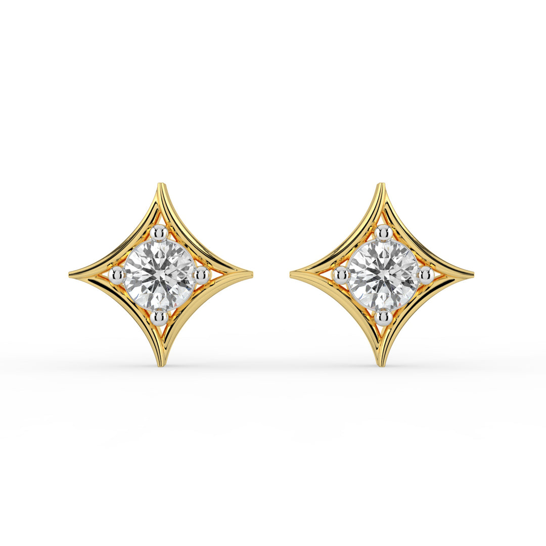 Polished Glimmer Studs