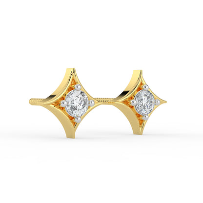 Polished Glimmer Studs
