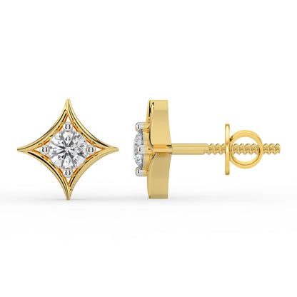 Polished Glimmer Studs