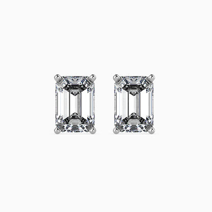 50 Cent Emerald Solitaire Studs