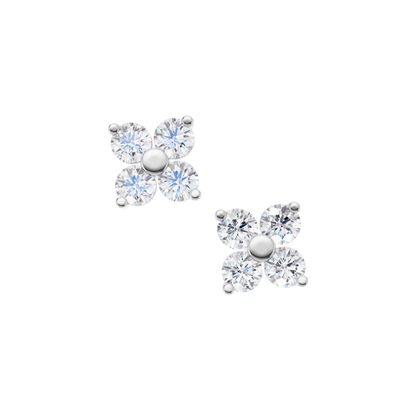 Graceful Luster Studs
