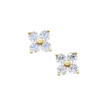Graceful Luster Studs
