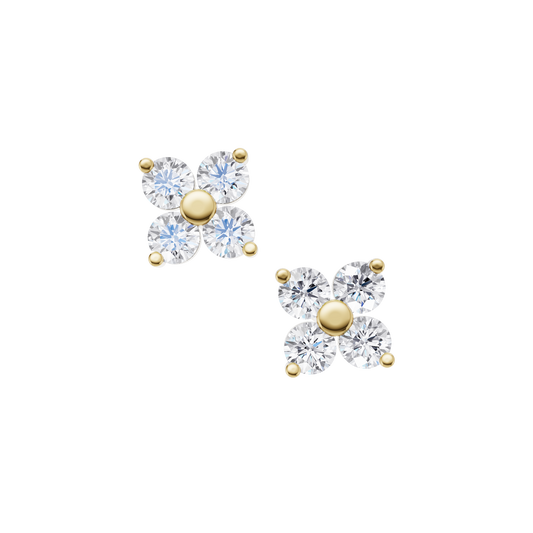Graceful Luster Studs