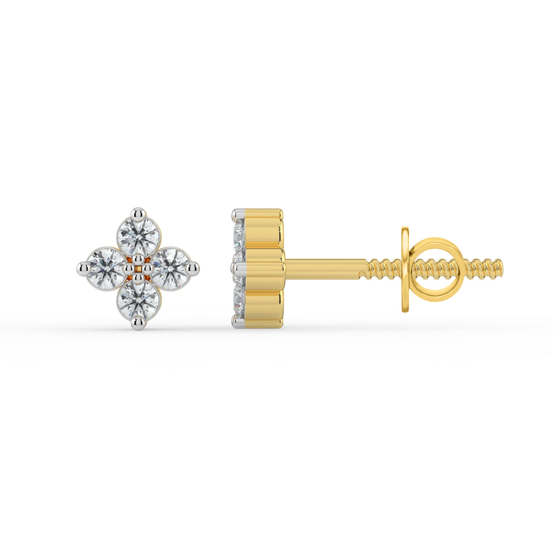 Graceful Luster Studs