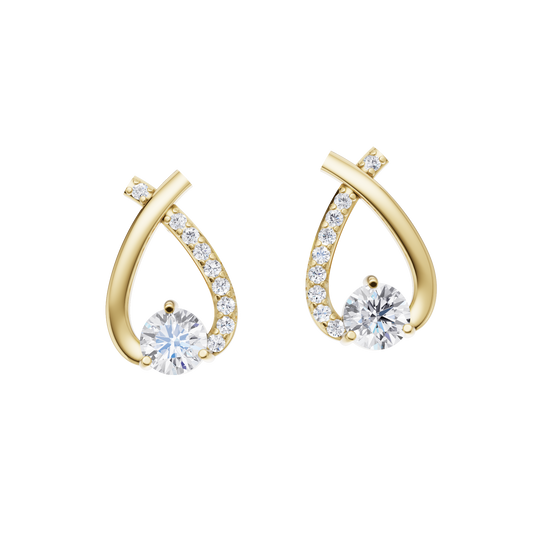 Moonlit Spark Studs