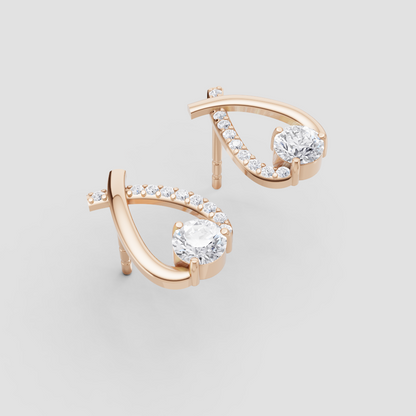 Moonlit Spark Studs