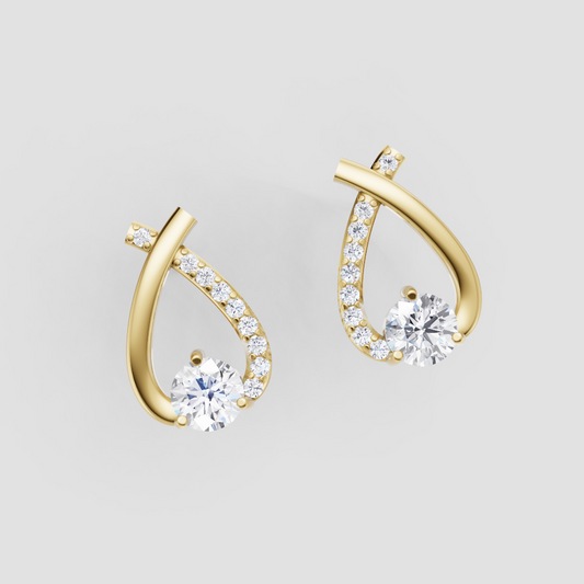 Moonlit Spark Studs