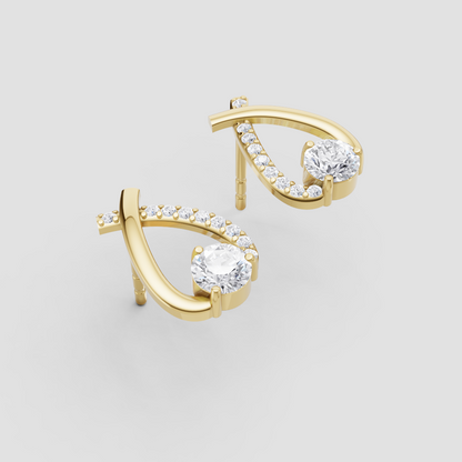 Moonlit Spark Studs