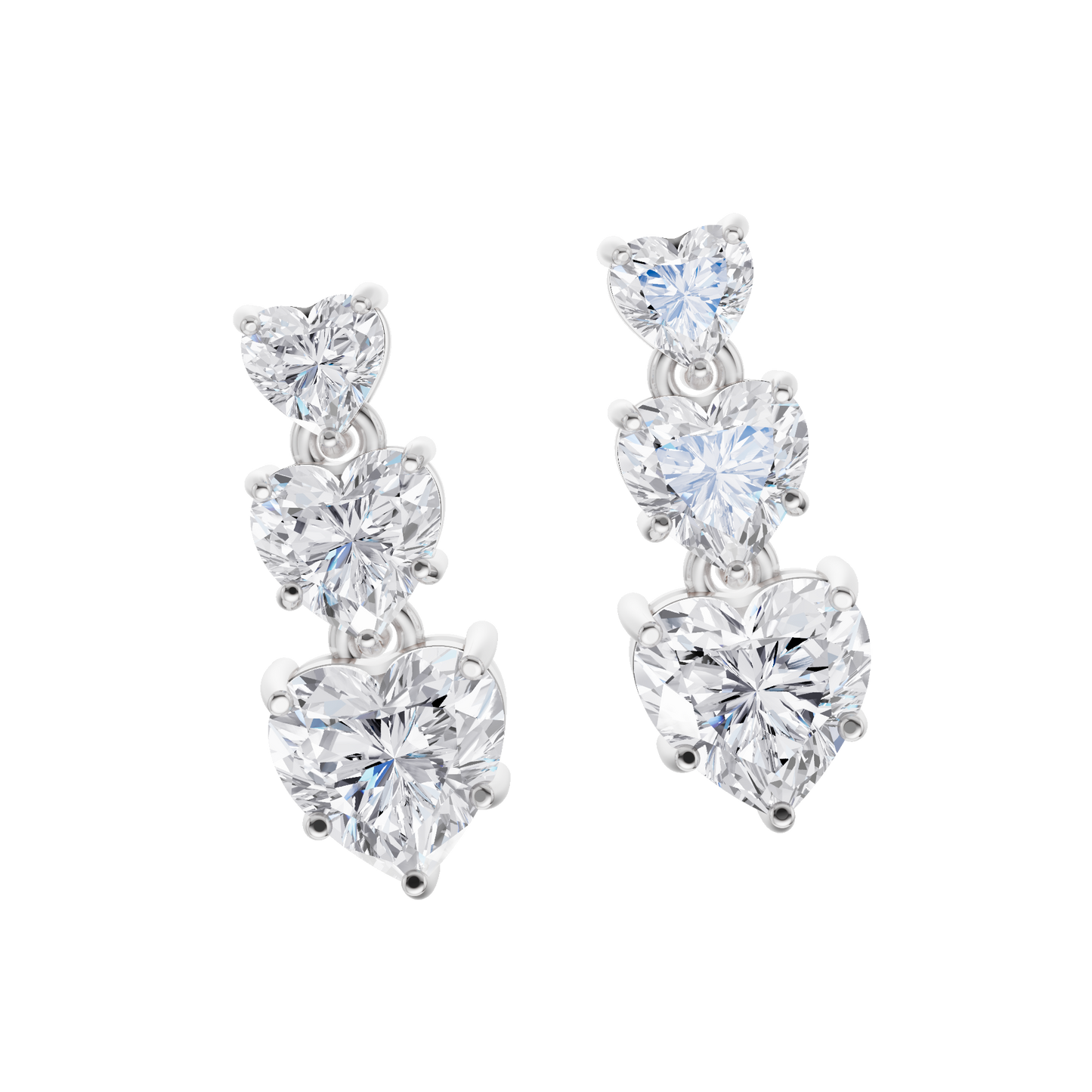 Shimmer Crest Earrings